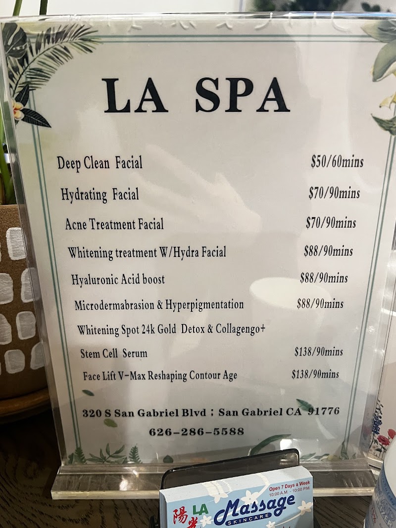 L.A. Massage & Skincare, massage spa in San Gabriel, CA, photo 6 of 10