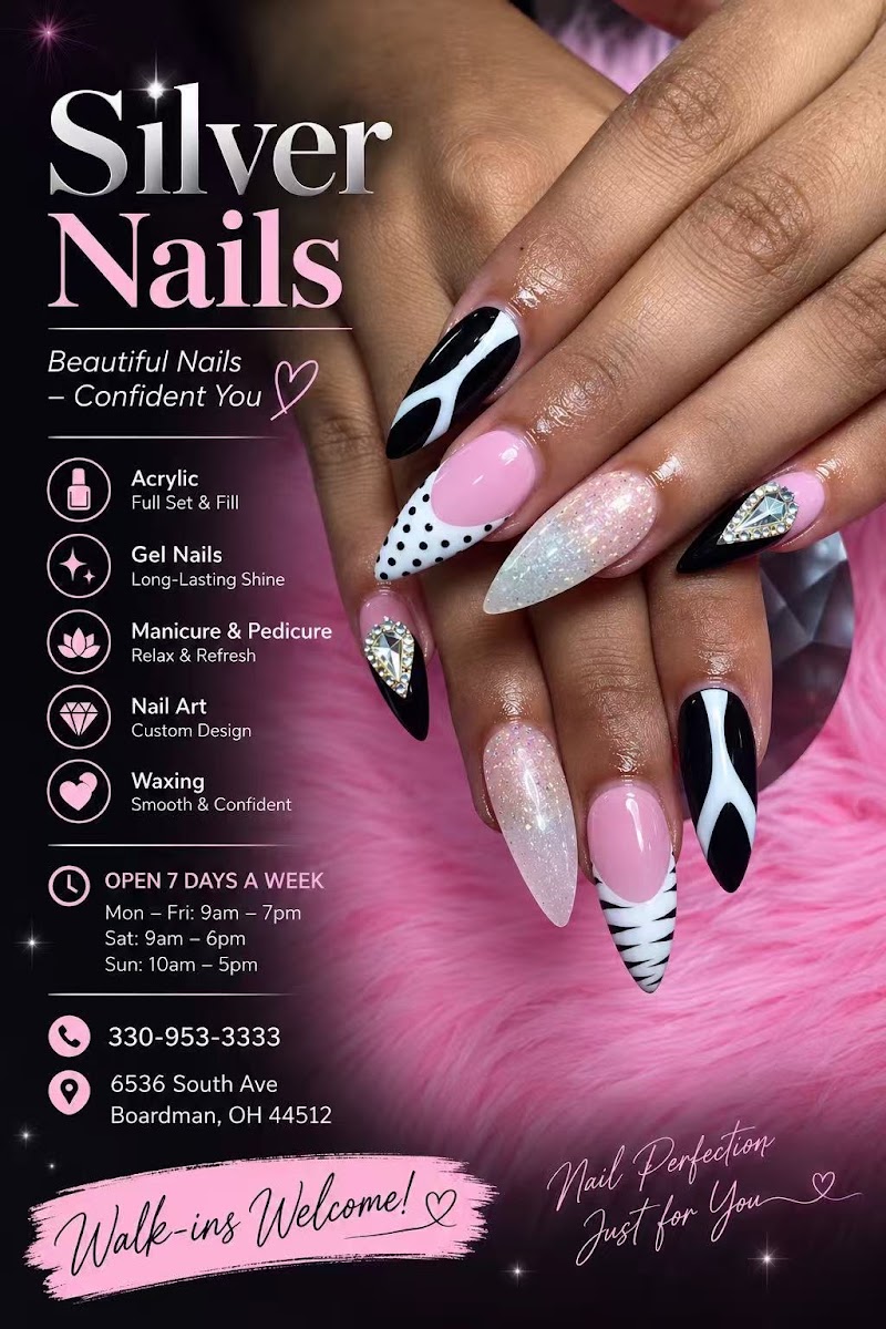 Silver Nails, nail salon in Boardman, OH, photo 3 of 10