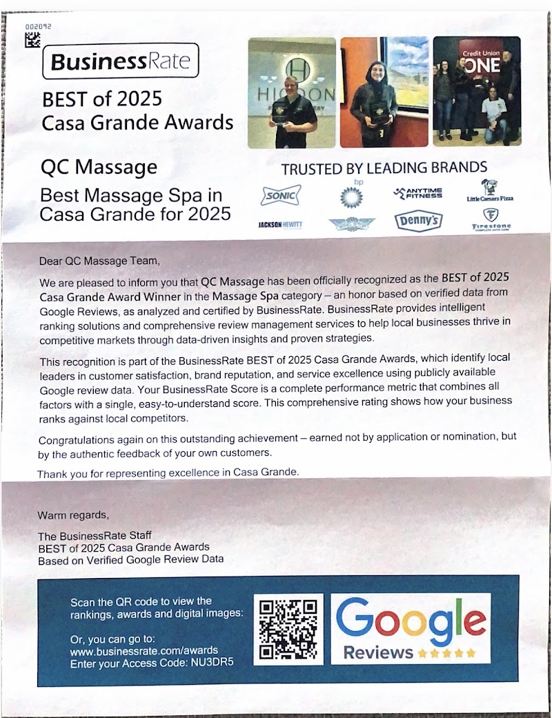QC Massage, massage spa in Casa Grande, AZ, photo 1 of 4