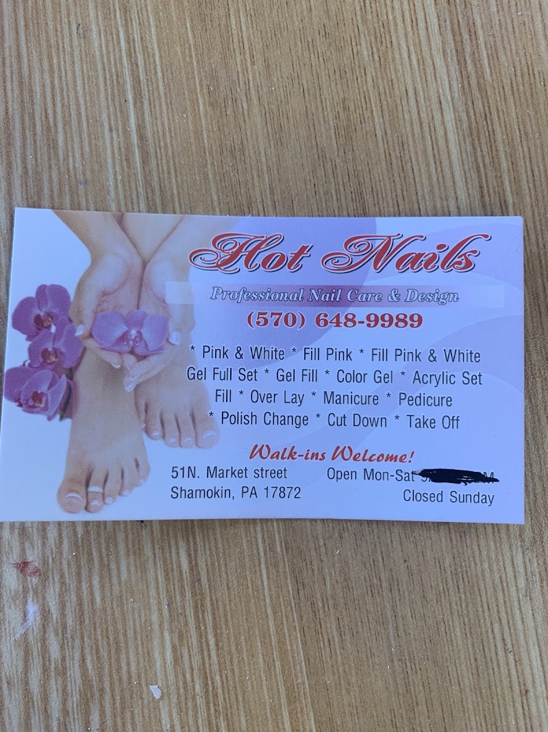 Hot Nail Salon, nail salon in Shamokin, PA, photo 1 of 6
