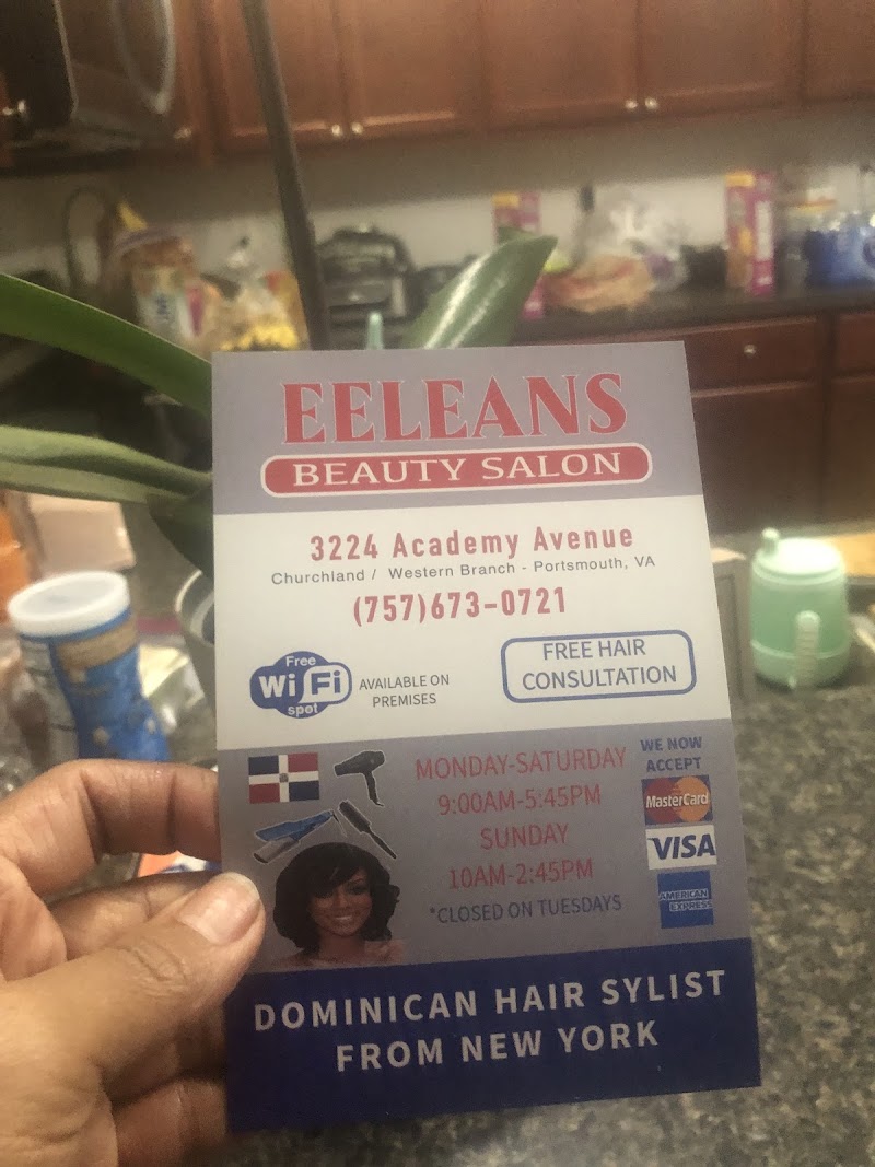 EELEANS BEAUTY SALON., beauty salon in Portsmouth, VA, photo 6 of 10