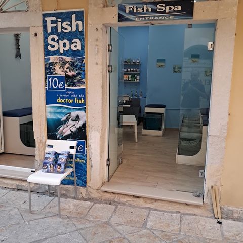 Fish Spa the best, spa in Kerkira, Greece