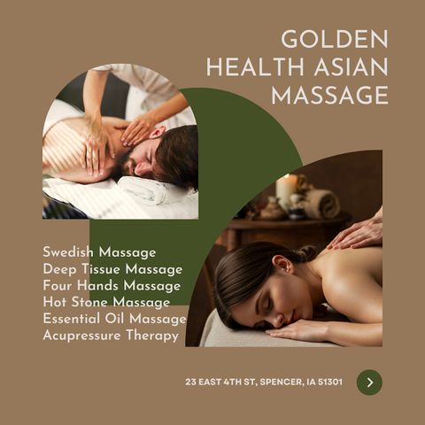 Golden Health Asian Massage, massage spa in Spencer, IA