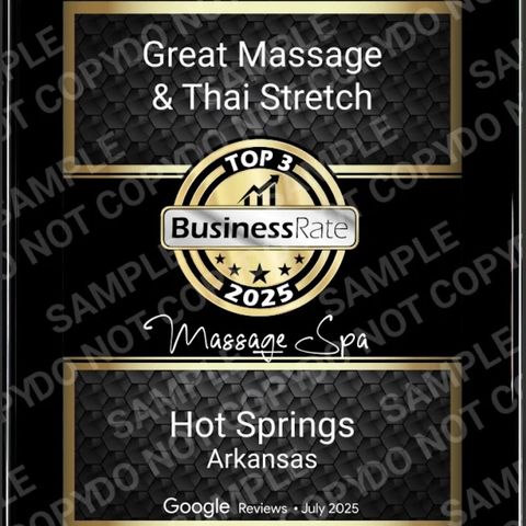 Great Massage & Thai Stretch, massage spa in Hot Springs, AR