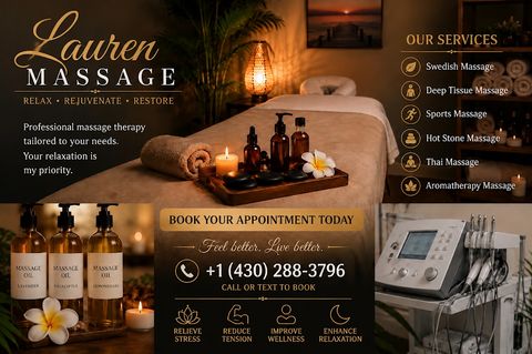 Lauren’s massage, massage spa in Trenton, NJ
