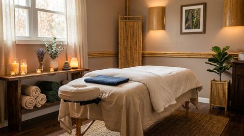 Illustration of Shalom Damay, massage spa in Pawtucket, RI