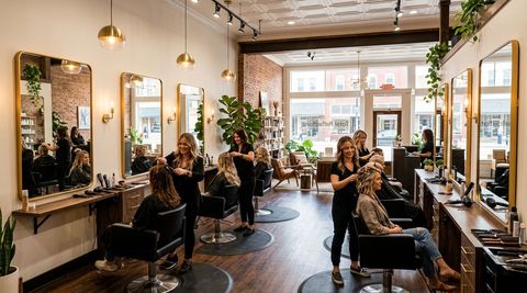 Illustration of Total Reflections, hair salon in Alliance, NE